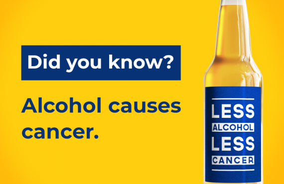 New Cancer Society campaign sheds light on link between cancer and alcohol