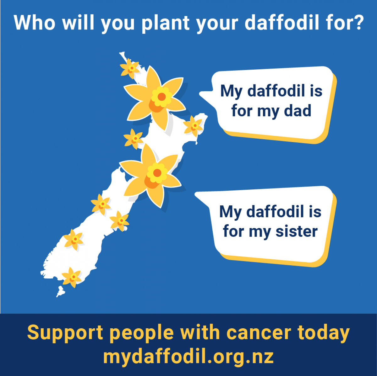 Your new way to donate – introducing our digital daffodil