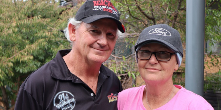 Noddy Watts and Andrea Ross