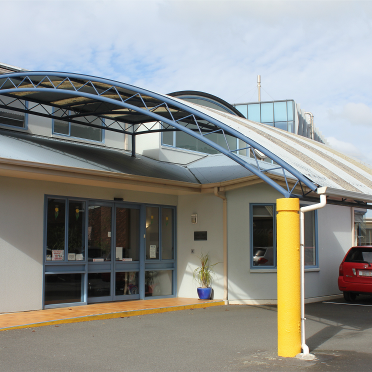 Front of Margaret Stewart House