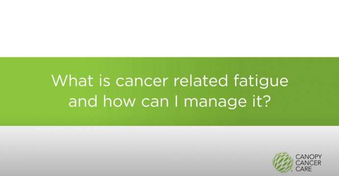 capture managing cancer related fatigue